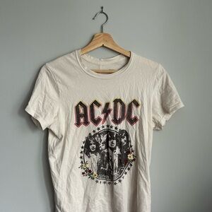 Abercrombie & Fitch Cream Soft Tee